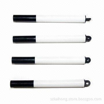 Mini Dry Erase Markers with Ring Hole on Head, Made of PP
